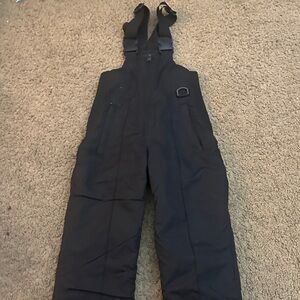 Essentials Black Snow Bib